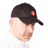 Cappellino da baseball Cool Vent nero in policotone - Taglia unica - Chef Works - Fourniresto