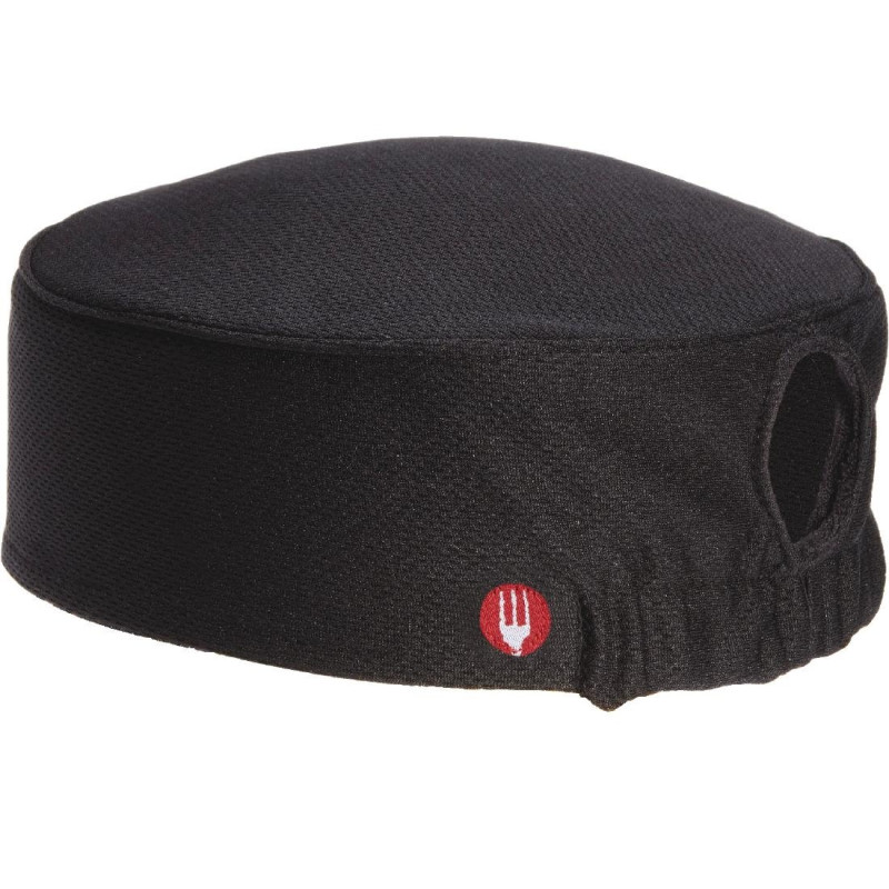 Calotta da cucina nera Cool Vent per donna - Chef Works - Fourniresto Calotta da cucina nera Cool Vent per donna - Chef Works - Fourniresto