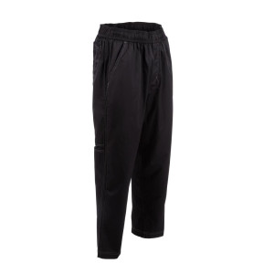 Pantaloni da cucina unisex Baggy neri - Taglia L - Chef Works - Fourniresto