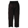Pantaloni da cucina unisex Baggy neri - Taglia S - Chef Works - Fourniresto
