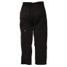 Pantaloni da cucina unisex Baggy neri - Taglia XL - Chef Works - Fourniresto