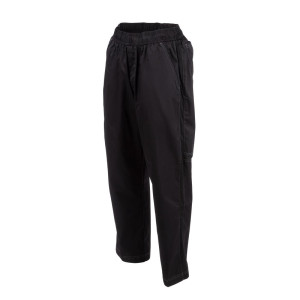Pantaloni da cucina unisex Baggy neri - Taglia XL - Chef Works - Fourniresto