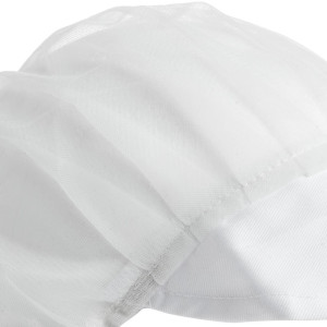 Charlotte in nylon bianco - Taglia unica - Abbigliamento per chef Whites - Fourniresto