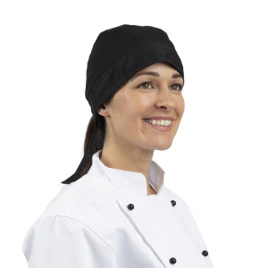 Bandana Nero - Taglia Unica - Whites Chefs Clothing - Fourniresto