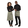 Grembiule da cameriere Oliva in policotone 1000 x 700 mm - Whites Chefs Clothing - Fourniresto