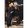 Grembiule Bavaglino Indigo Memphis in Cotone 760 x 865 mm - Chef Works - Fourniresto