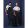 Grembiule da cameriere in denim blu con cintura in cotone 1000 x 700 mm - Whites Chefs Clothing - Fourniresto