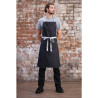 Grembiule Bavaglino Denim Nero Southside in Policotone 700 x 1000 mm - Whites Chefs Clothing - Fourniresto