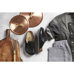 Zoccoli neri Boston - Taglia 45 - Birkenstock - Fourniresto