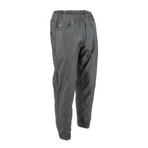 Pantaloni da cucina Jogger a righe sottili nere e bianche - Taglia M - Chef Works - Fourniresto
