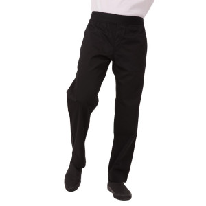 Pantaloni Slim neri da uomo - Taglia L - Chef Works - Fourniresto