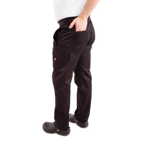 Pantaloni Slim neri da uomo - Taglia L - Chef Works - Fourniresto
