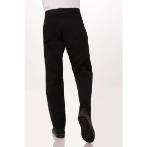 Pantaloni slim neri da uomo - Taglia S - Chef Works - Fourniresto