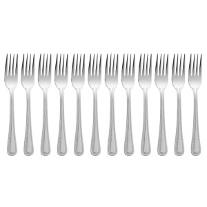 Forchetta da dessert Bead - Set di 12 - Olympia - Fourniresto