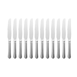 Coltello da dessert Dubarry in acciaio inossidabile - Lotto da 12 - Olympia - Fourniresto