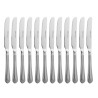 Coltello da dessert Jesmond in acciaio inossidabile - Lotto da 12 - Olympia - Fourniresto