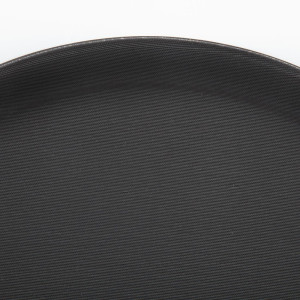 Piatto Rotondo Nero Antiscivolo Ø 356 Mm - Olympia KRISTALLON - Fourniresto