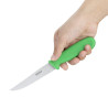 Coltello per verdure lama verde 10 cm - Hygiplas - Fourniresto