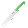 Coltello da cucina verde lama 21,5 cm - Hygiplas - Fourniresto