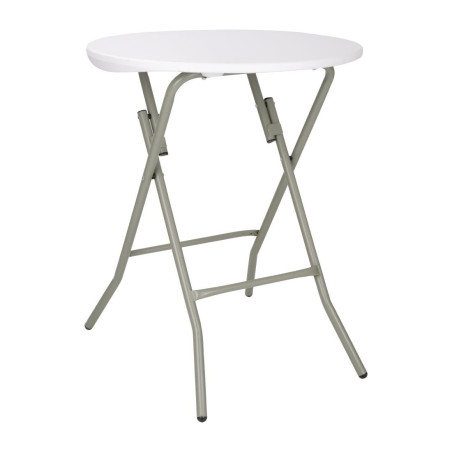 Tavolo Rotondo Pieghevole - 600 mm - Bolero - Fourniresto