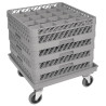 Carrello per cestini di lavaggio - Vogue - Fourniresto
