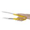 Pinza da servizio gialla in acciaio inossidabile 300 mm - Vogue - Fourniresto