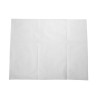 Asciugamani Bianchi Singolo Strato 1 Pieghevole 90 x 120 mm - Lotto da 6000 - FourniResto - Fourniresto