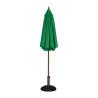 Ombrellone Verde Rotondo Ø 3 M - Bolero - Fourniresto