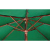 Ombrellone Verde Rotondo Ø 3 M - Bolero - Fourniresto