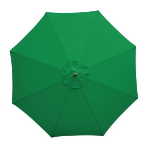 Ombrellone Verde Rotondo Ø 3 M - Bolero - Fourniresto