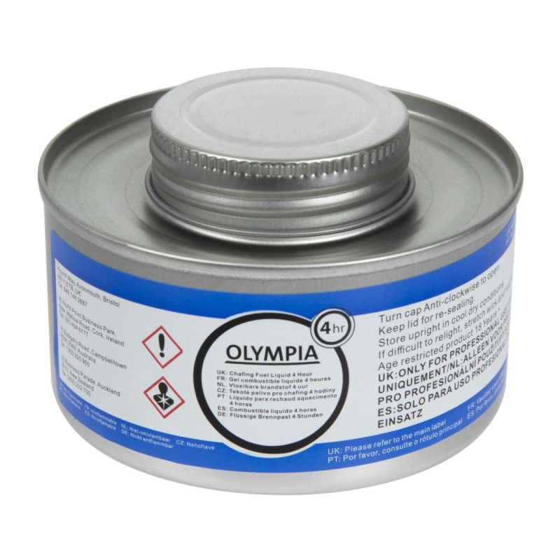 Combustibile 4H per Chafing Dish - Lotto di 12 - Olympia - Fourniresto Combustibile 4H per Chafing Dish - Lotto di 12 - Olympia - Fourniresto