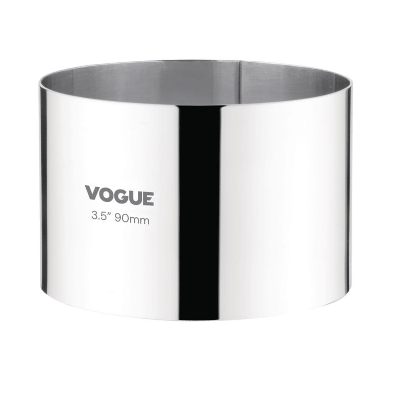 Cerchio in acciaio inossidabile Ø 90 mm H 60 mm - Vogue - Fourniresto Cerchio in acciaio inossidabile Ø 90 mm H 60 mm - Vogue - Fourniresto