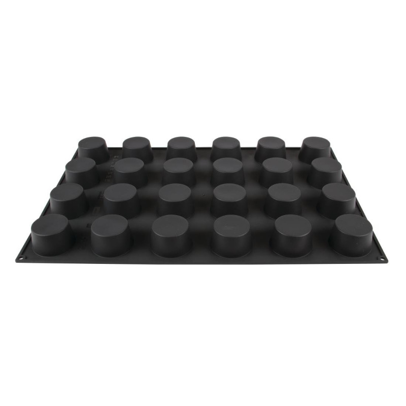 Stampo per dolci antiaderente in silicone 24 muffin Ø 75 mm - FourniResto - Fourniresto Stampo per dolci antiaderente in silicone 24 muffin Ø 75 mm - FourniResto - Fourniresto