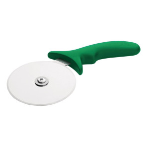 Roulette per Pizza Verde 102 mm - Vogue - Fourniresto