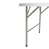 Tavolo rotondo pieghevole al centro bianco Ø 1530 mm - Bolero - Fourniresto