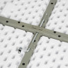 Tavolo rotondo pieghevole al centro bianco Ø 1530 mm - Bolero - Fourniresto