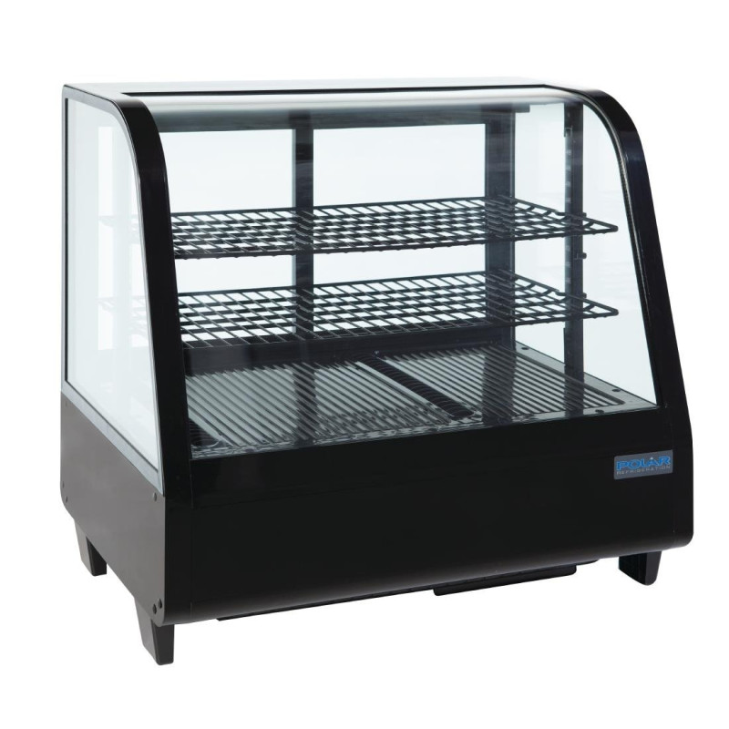 Vetrina refrigerata da banco nera 100 L - Polar - Fourniresto Vetrina refrigerata da banco nera 100 L - Polar - Fourniresto