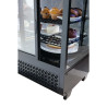 Vetrina refrigerata da banco nera 100 L - Polar - Fourniresto