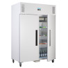 Armadio Frigorifero Positivo Bianco Gn 2/1 Doppia Porta 1200 L - Polar - Fourniresto