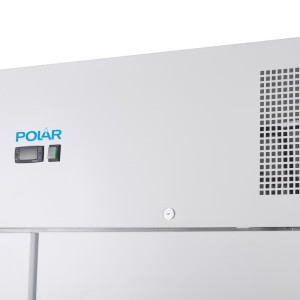 Armadio Frigorifero Positivo Bianco Gn 2/1 Doppia Porta 1200 L - Polar - Fourniresto