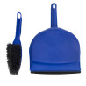Set Scopa con Setole Morbide e Paletta Blu - Jantex - Fourniresto