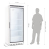 Vetrina Frigorifera Positiva 600 L - Polar - Fourniresto