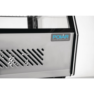Vetrina refrigerata da banco nera 120 L - Polar - Fourniresto