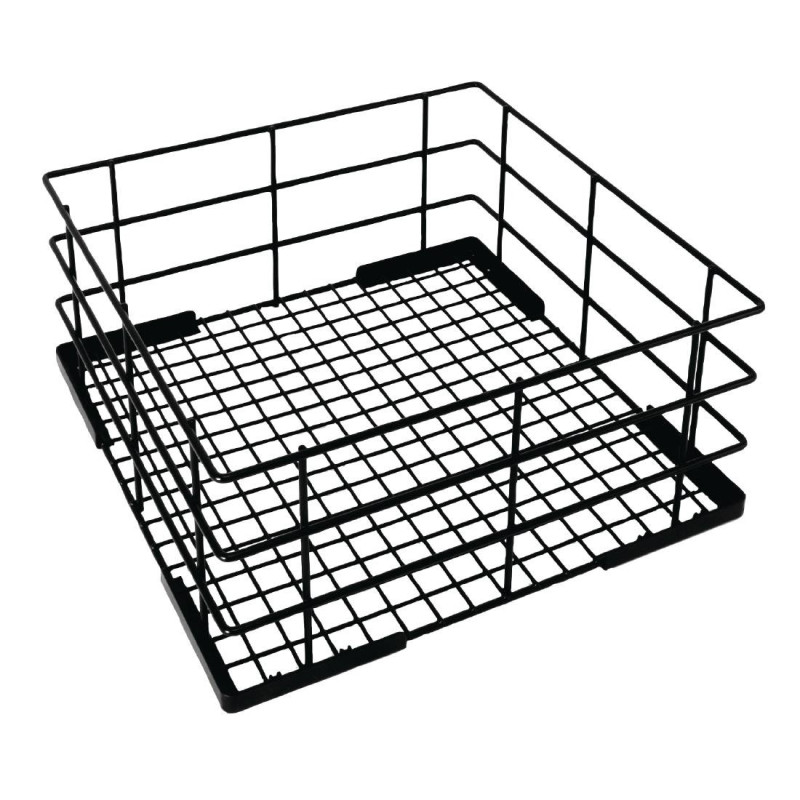 Scaffale per lavaggio alto per bicchieri 400 x 400 mm - Vogue - Fourniresto Scaffale per lavaggio alto per bicchieri 400 x 400 mm - Vogue - Fourniresto