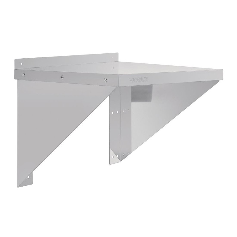 Scaffale in acciaio inossidabile per forno a microonde 560 x 460 mm - Vogue - Fourniresto Scaffale in acciaio inossidabile per forno a microonde 560 x 460 mm - Vogue - Fourniresto