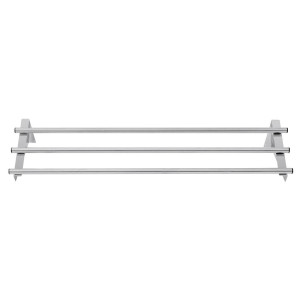 Mensole a tubo in acciaio inossidabile - 1200 x 300 mm - Vogue - Fourniresto