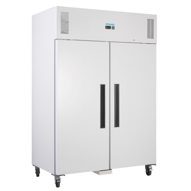 Armadio frigorifero negativo bianco Gn 2/1 a doppia porta 1200 L - Polar - Fourniresto Armadio frigorifero negativo bianco Gn 2/1 a doppia porta 1200 L - Polar - Fourniresto