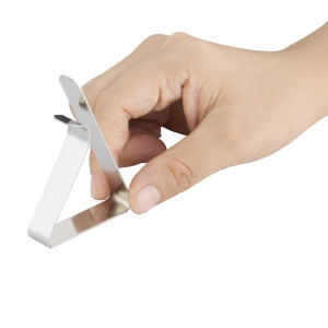 Pinza Tovaglia 75 mm - Set di 4 - FourniResto - Fourniresto