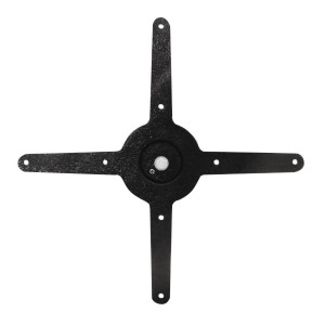 Piede del tavolo decorato in ghisa Ø 420 mm - Bolero - Fourniresto