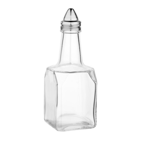 Bottiglia d'olio o aceto con coperchio 142 ml Ø 53 mm - Olympia - Fourniresto